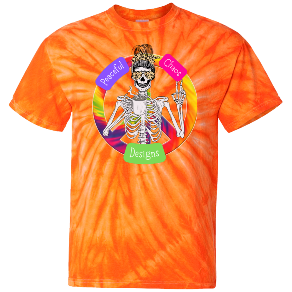 Peaceful Chaos Tie Dye T-Shirt