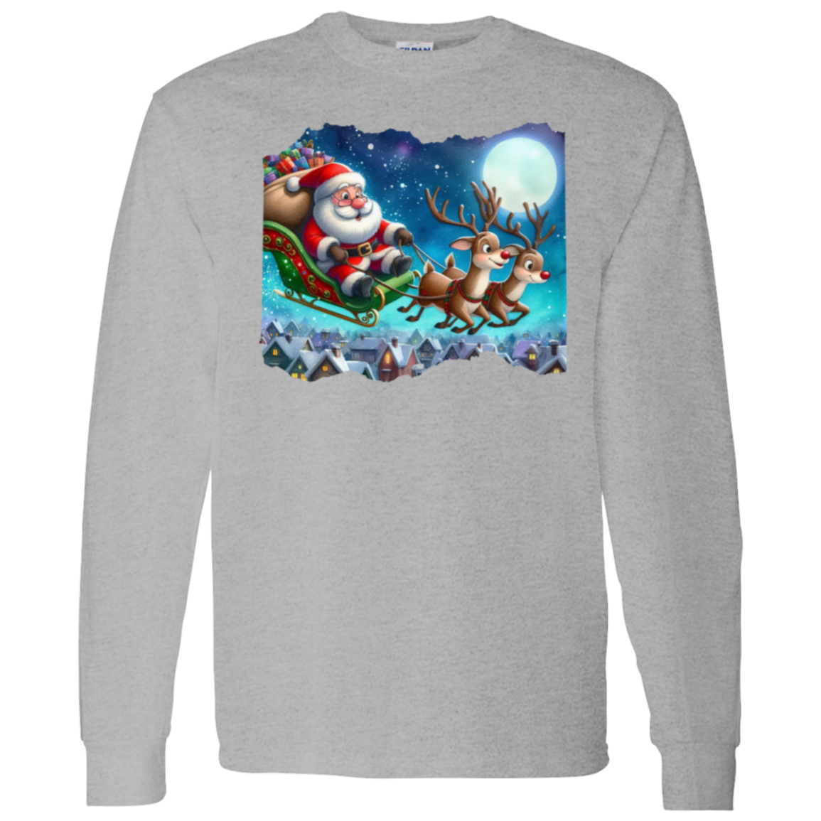 Santa's Ride LS T-Shirt