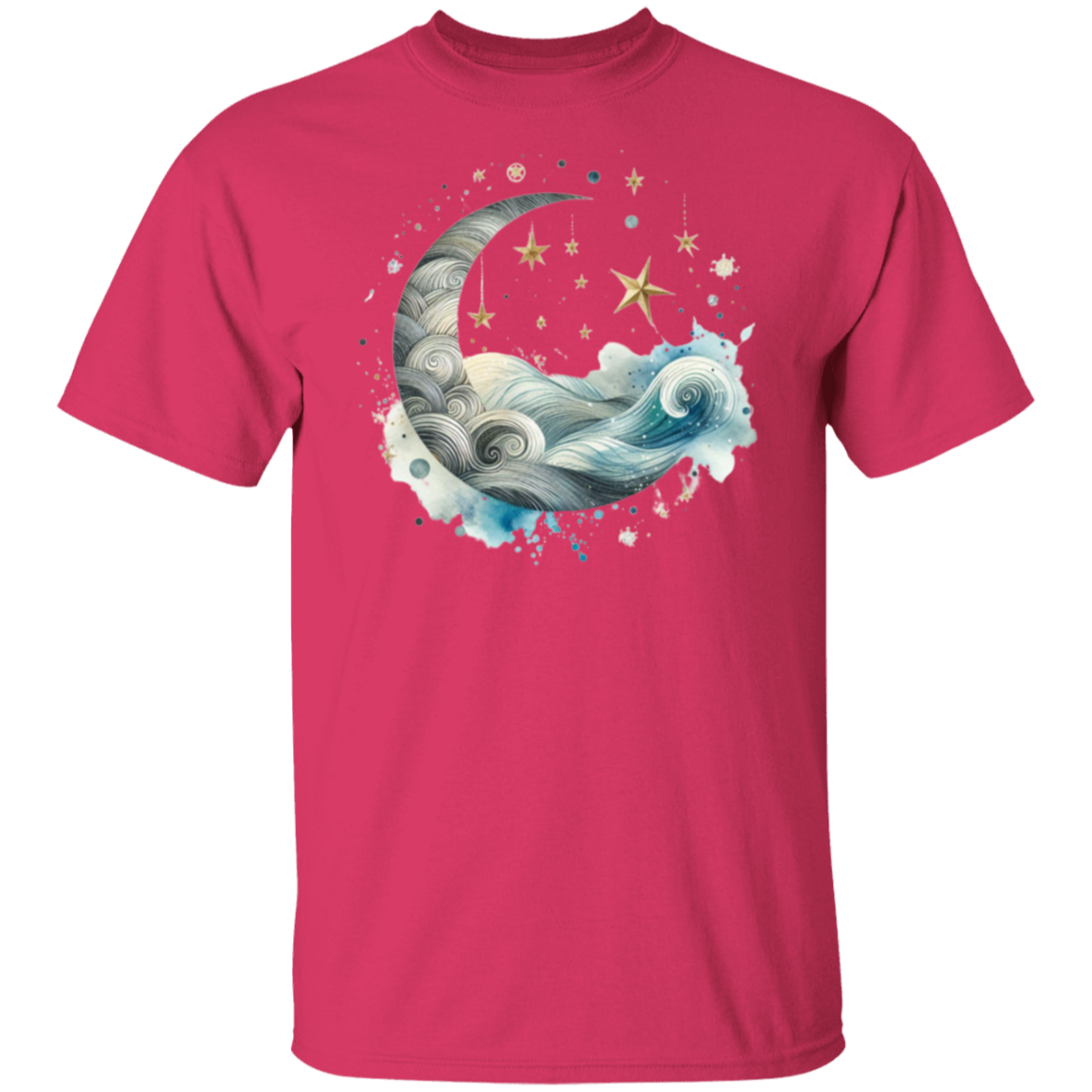 Moon and Waves T-Shirt