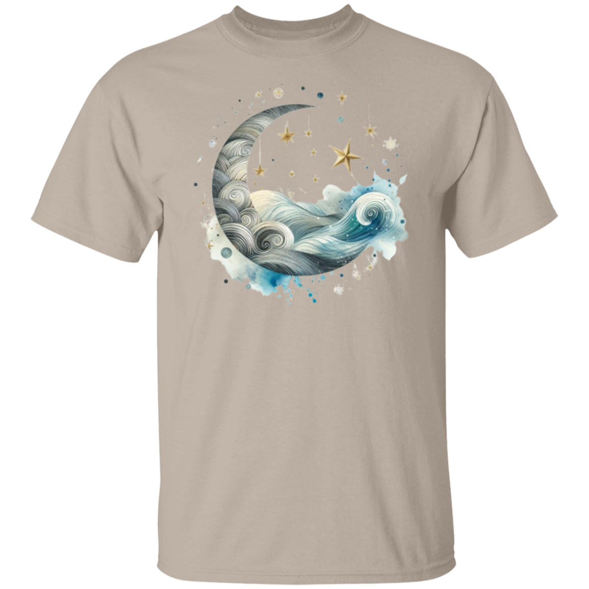 Moon and Waves T-Shirt