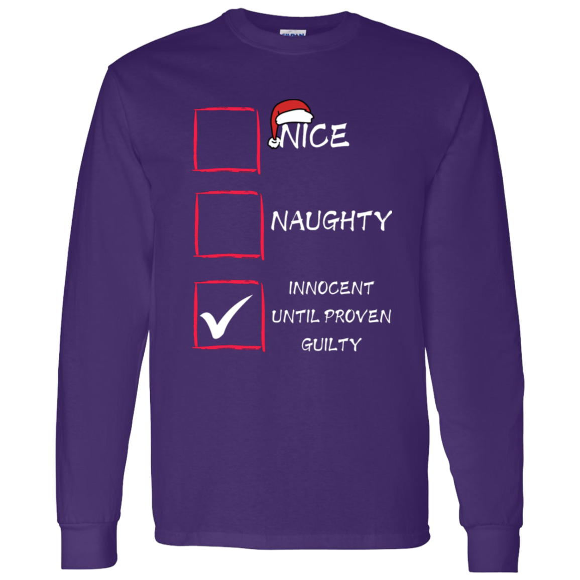 Naughty or Nice LS T-Shirt