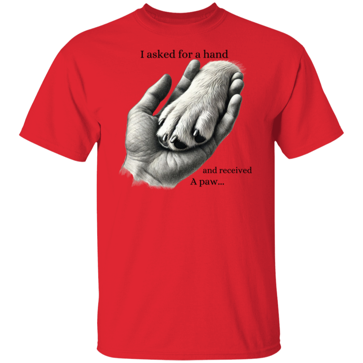 Mens Reached for a Hand T-Shirt