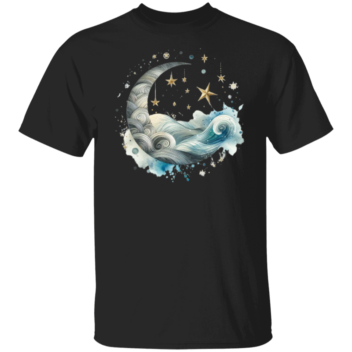 Moon and Waves T-Shirt