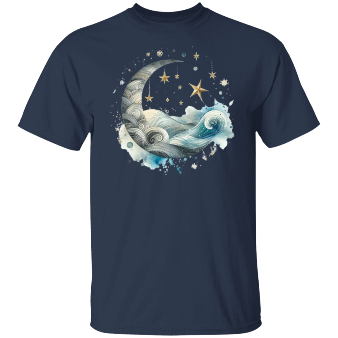 Moon and Waves T-Shirt