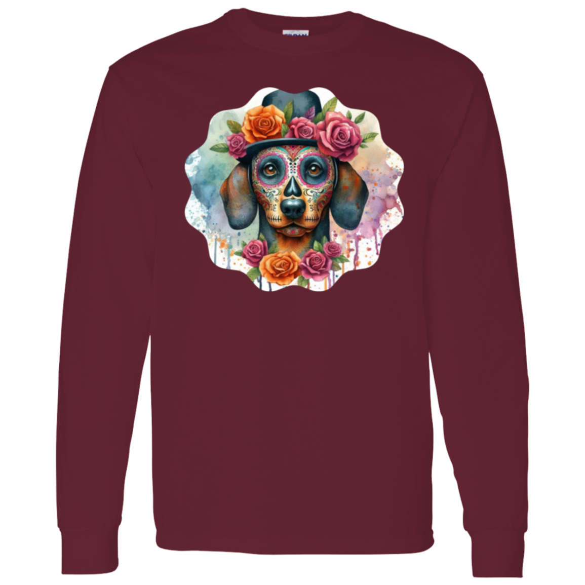 Doxie of the Dead LS Tshirt