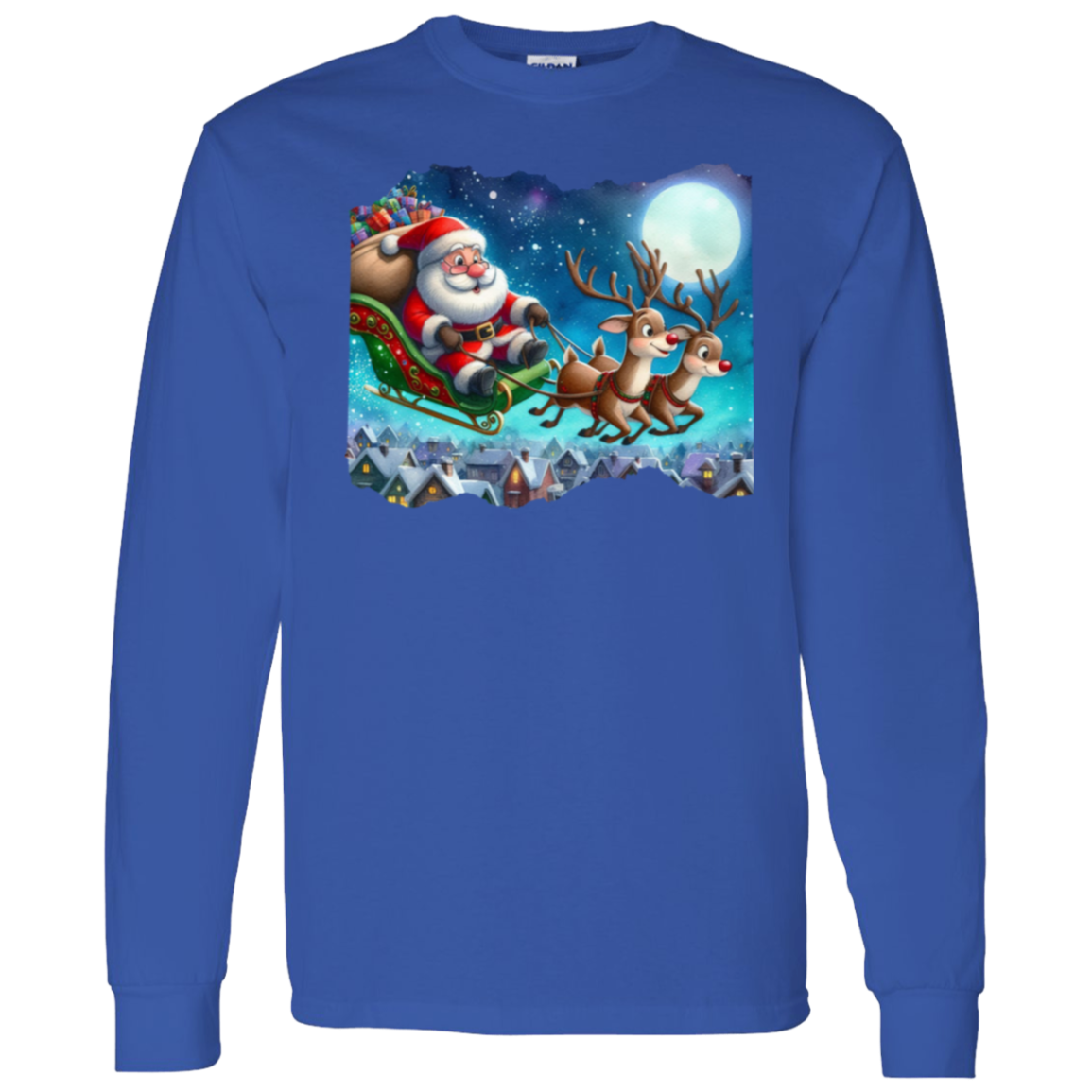 Santa's Ride LS T-Shirt