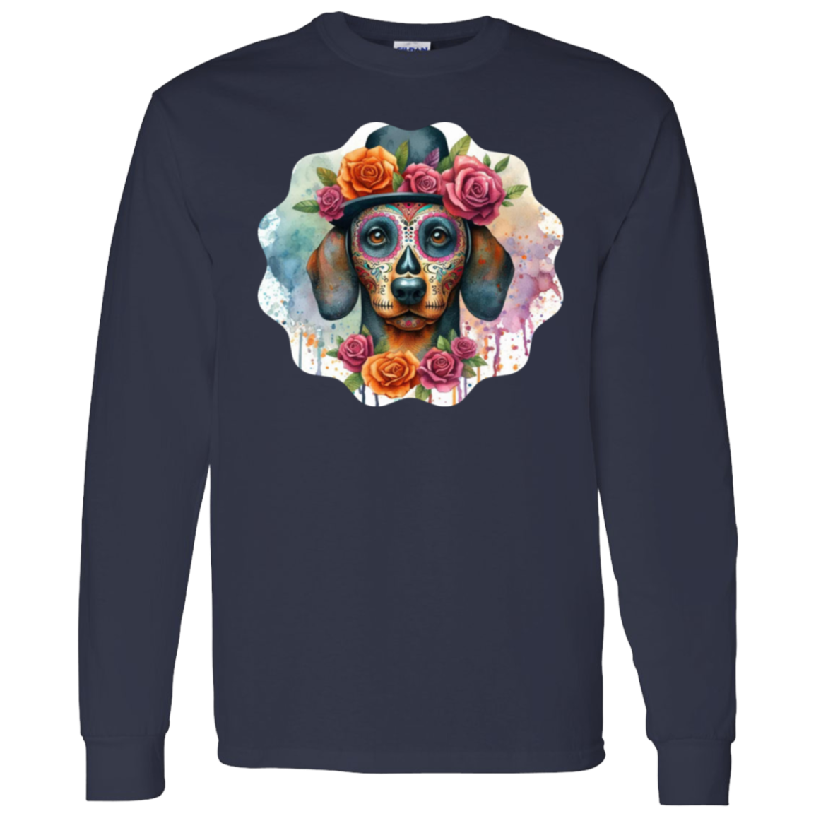 Doxie of the Dead LS Tshirt