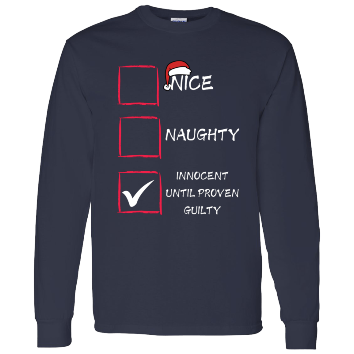 Naughty or Nice LS T-Shirt