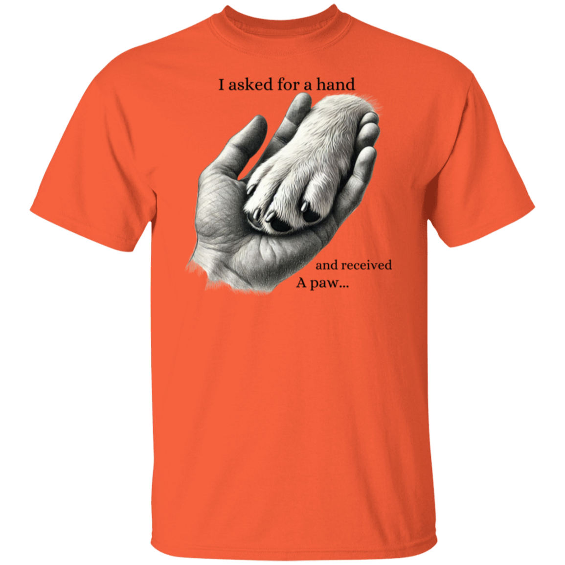 Mens Reached for a Hand T-Shirt
