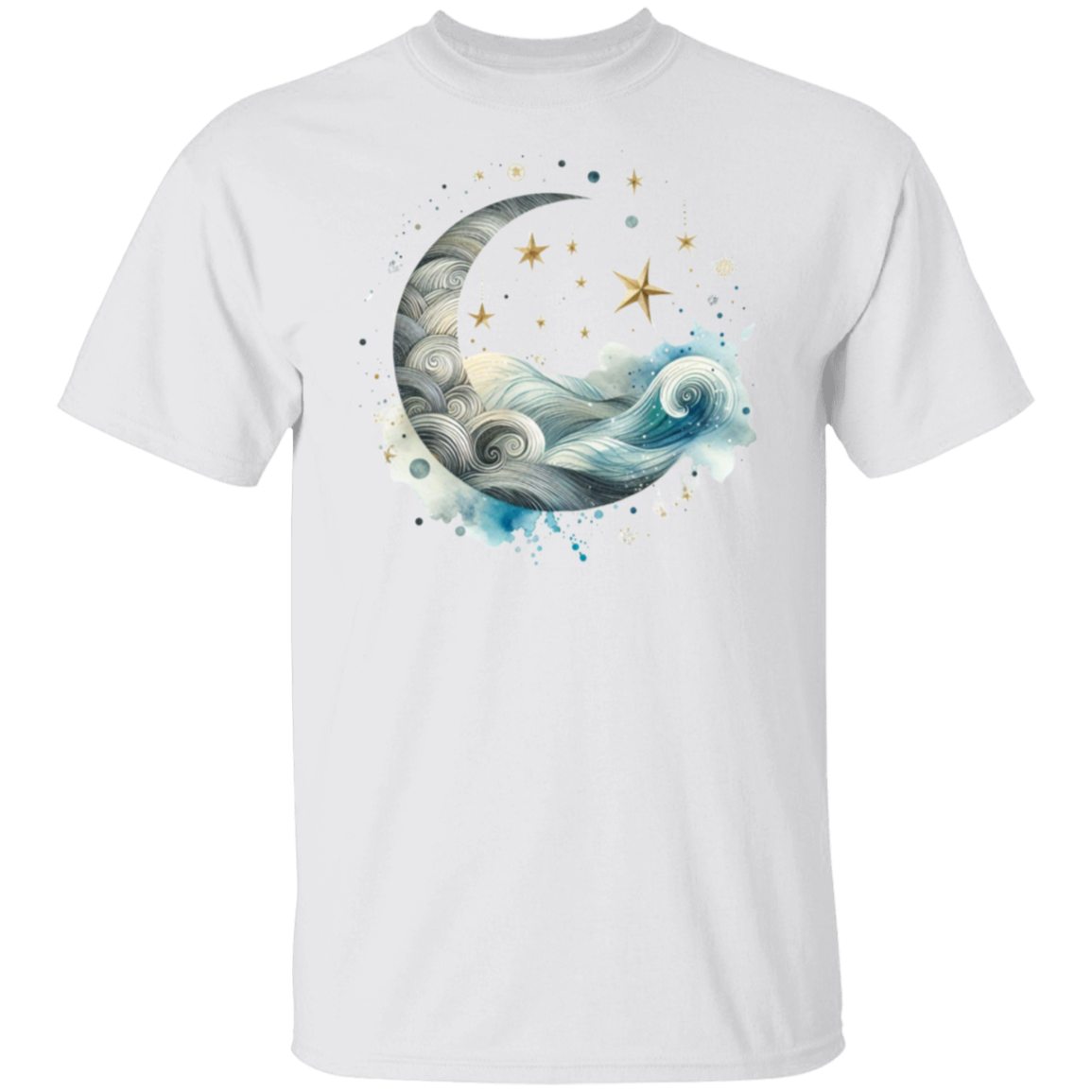 Moon and Waves T-Shirt