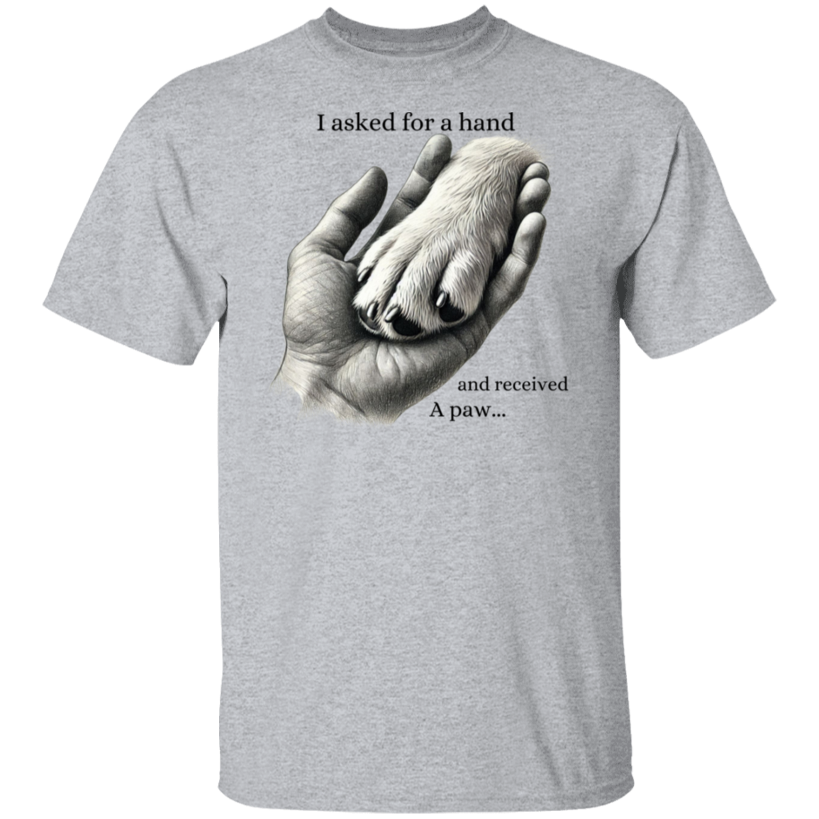 Mens Reached for a Hand T-Shirt