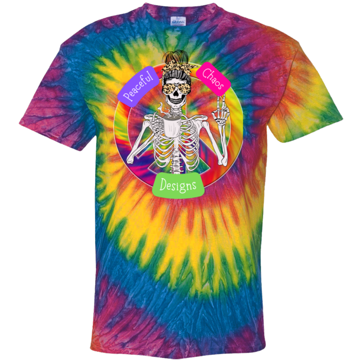 Peaceful Chaos Tie Dye T-Shirt