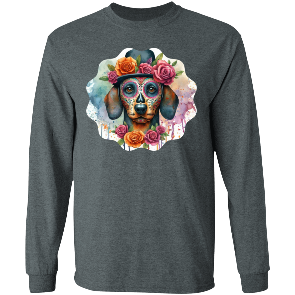 Doxie of the Dead LS Tshirt