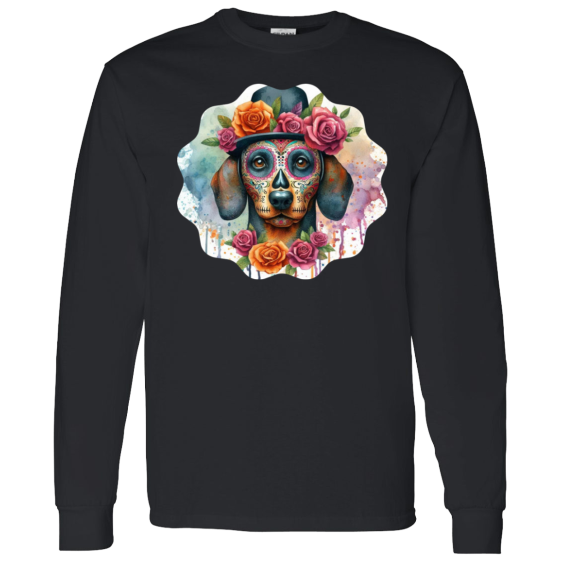 Doxie of the Dead LS Tshirt