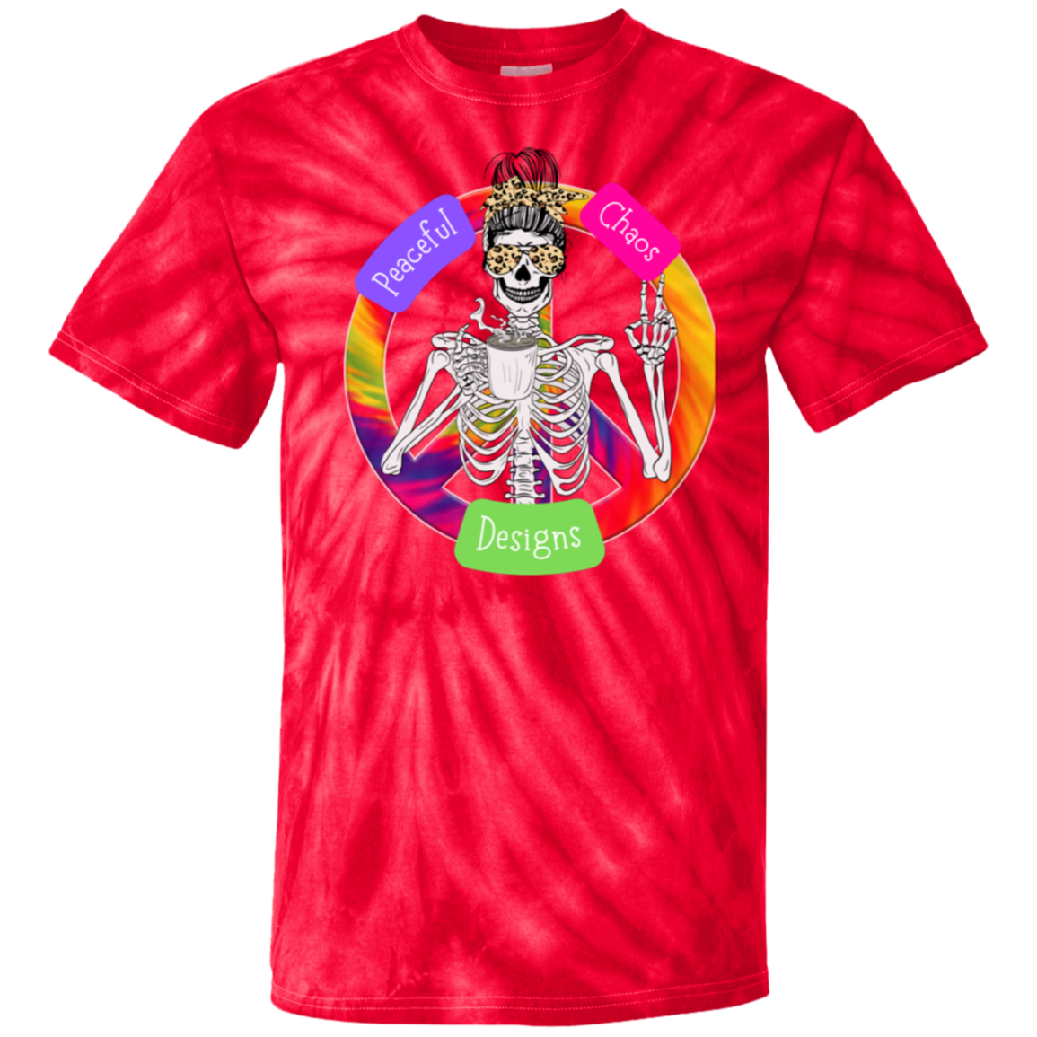 Peaceful Chaos Tie Dye T-Shirt