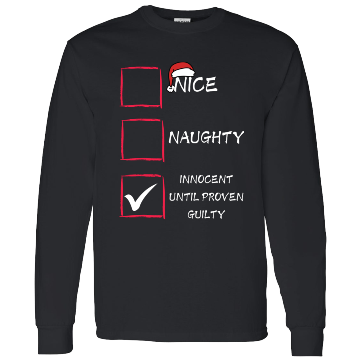 Naughty or Nice LS T-Shirt