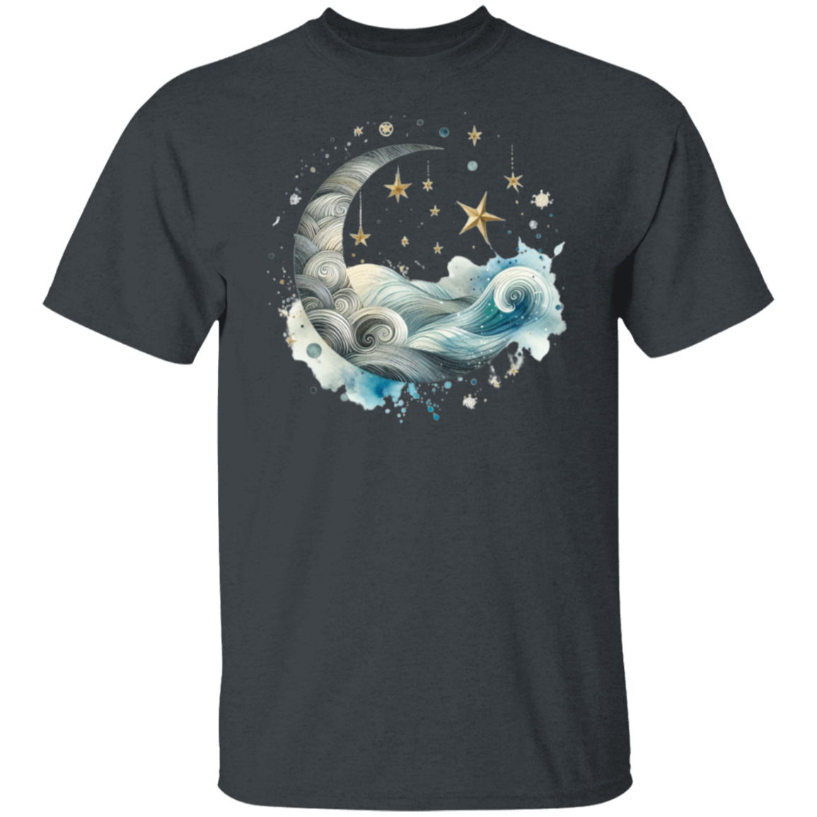 Moon and Waves T-Shirt