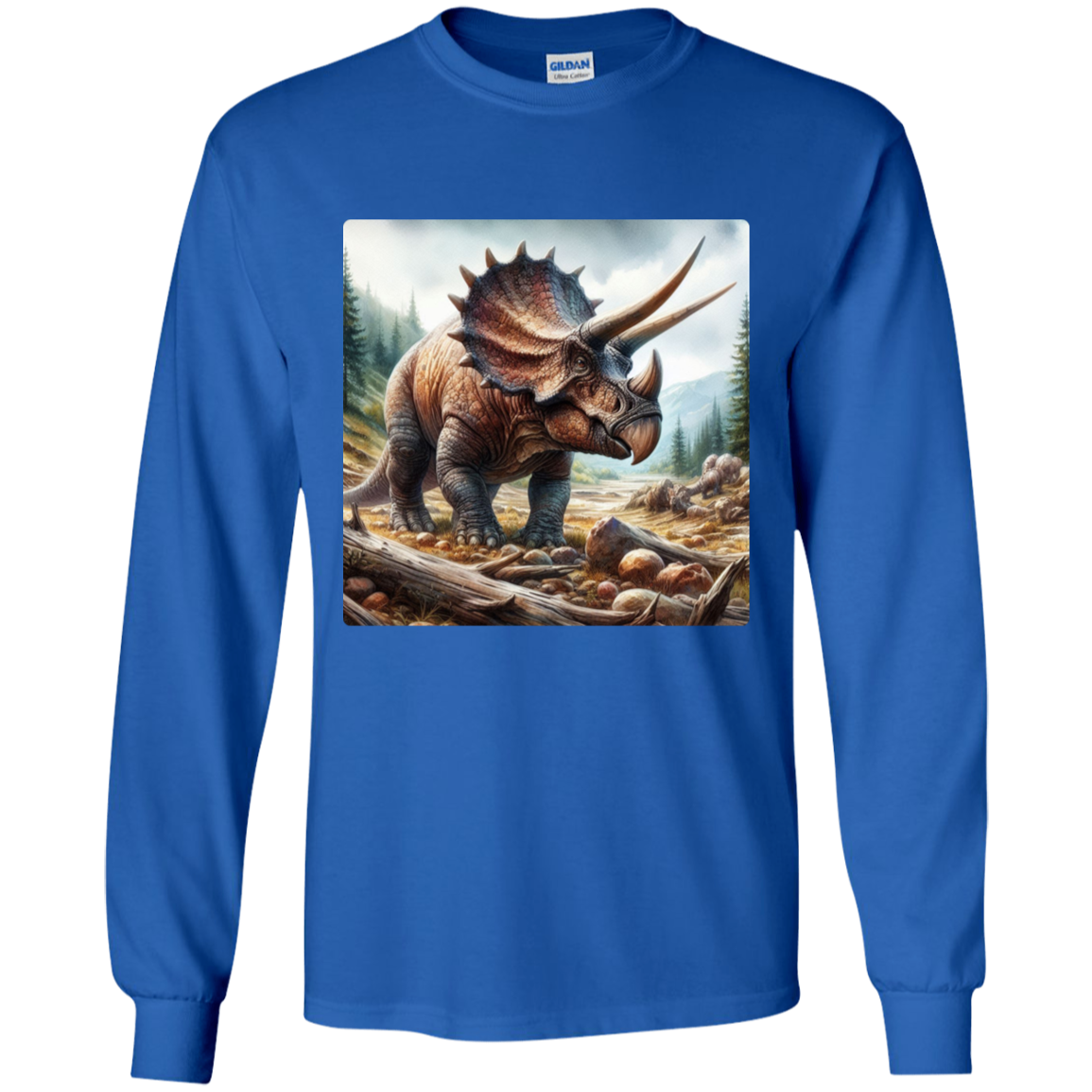 Triceratop LS T-Shirt