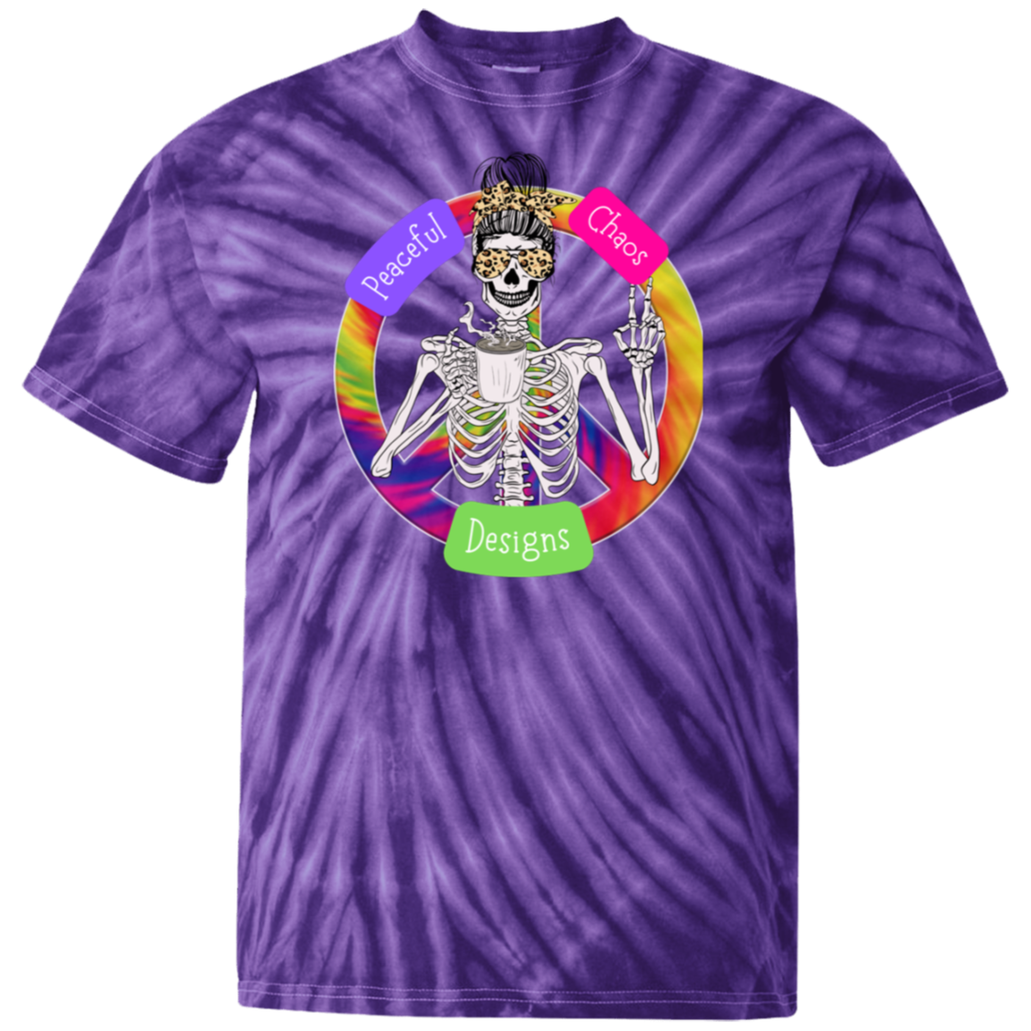Peaceful Chaos Tie Dye T-Shirt