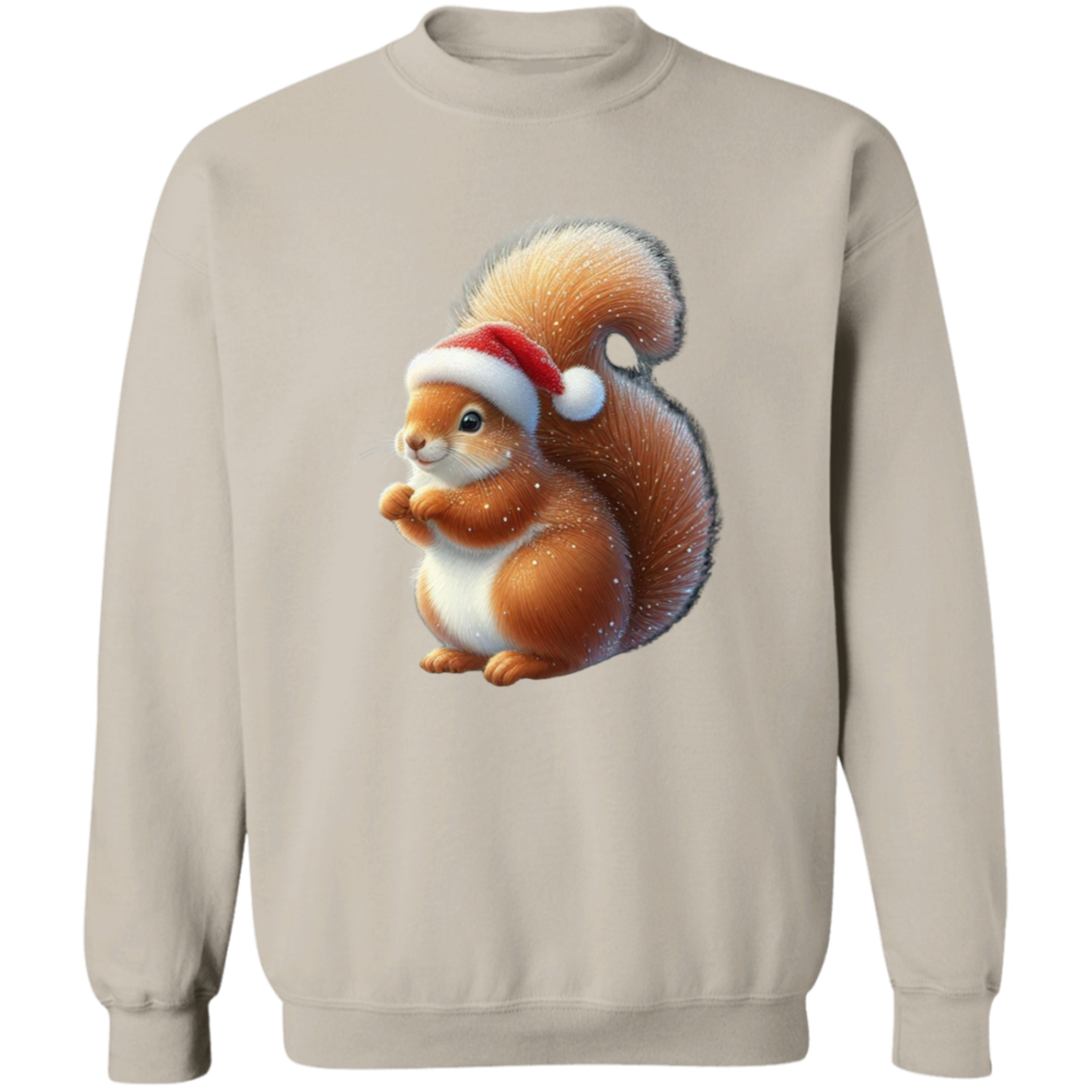 Christmas Squirrel Sweatshirt