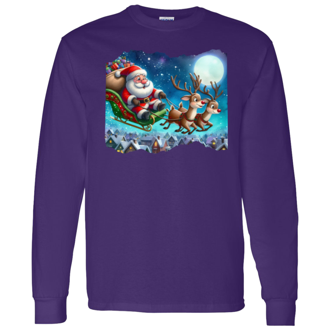 Santa's Ride LS T-Shirt