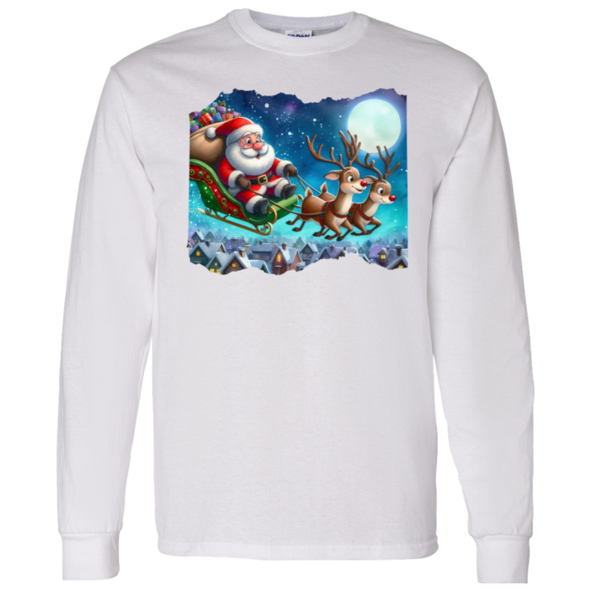 Santa's Ride LS T-Shirt