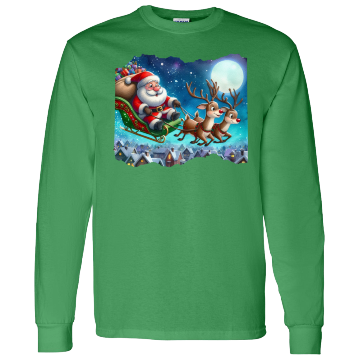 Santa's Ride LS T-Shirt