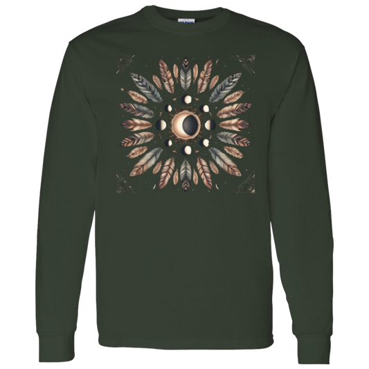 Feathery Moon LS T-Shirt